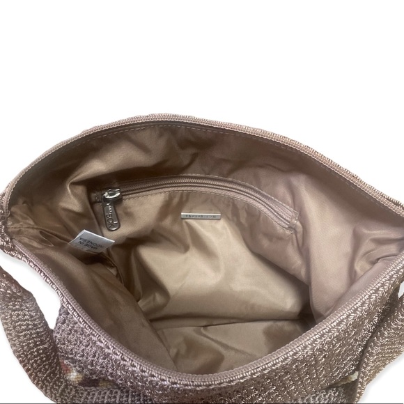 SOLD! The Sak Beige Crochet Small Shoulder Bag No. VLS 01 - Picture 11 of 15